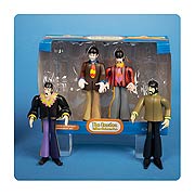 Beatles Yellow Submarine Fab Four 4-Pack Ornaments, Not Mint